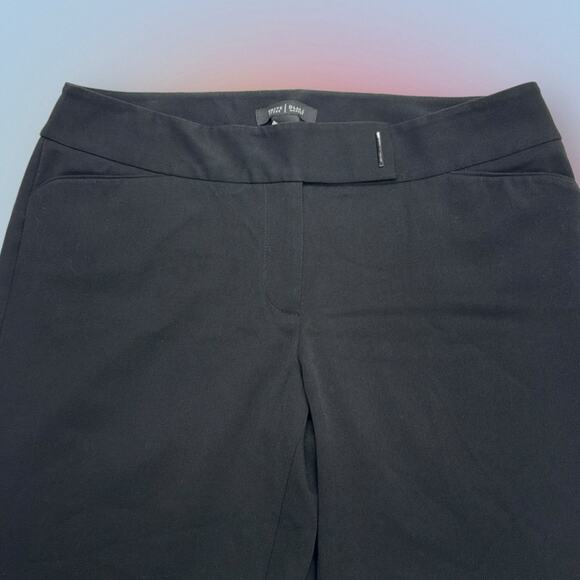 WHBM Women’s 10 Black MODERN BOOT Dress Pant - Picture 1 of 4
